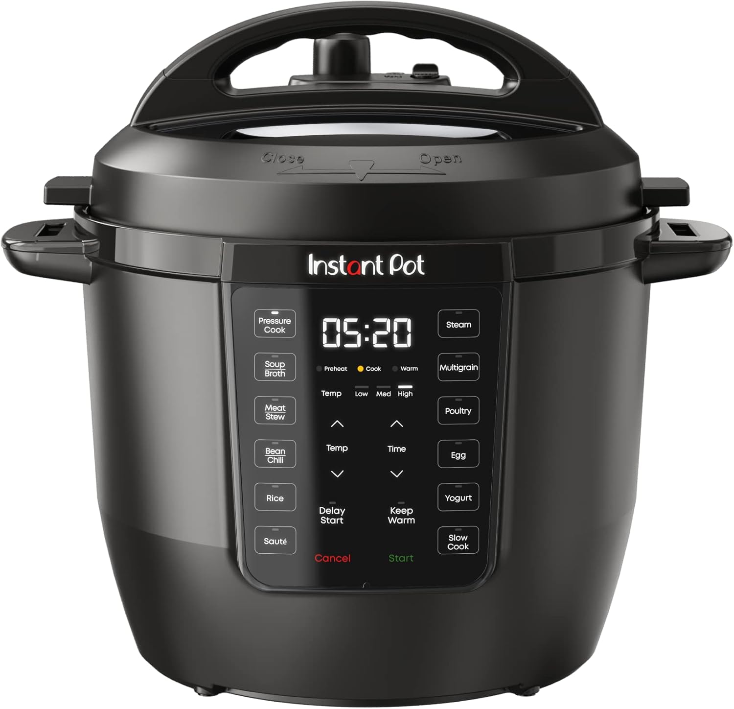 Instant-Pot-6QT-RIO-7-in-1-Multi-Cooker-Pressure-Cooker-Slow-cook.jpg Instant Pot 6QT RIO 7-in-1 Multi-Cooker, Pressure Cooker, Slow cook, Sauté, Steam, Rice Maker, Yogurt, & Warmer, Black, 6 Quarts - Image 1
