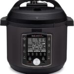 Instant Pot Pro (8 QT) 10-in-1 Pressure Cooker, Slow Cooker, Rice/Grain Cooker, Steamer, Sauté, Sous Vide, Yogurt Maker, Sterilizer, and Warmer, Includes App with Over 800 Recipes, Black