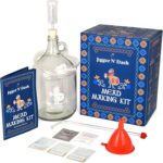 Jigger N' Dash Mead Making Kit - Reusable Do-It-Yourself Honey Mead Making Kit - Mead Kit Complete - All the Mead Supplies You Need Makes 1 Gallon of Mead – Mead Brewing Kit Home Brewing Starter Sets