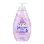 Johnson's Baby Bedtime Moisture Body Wash, Soothing NaturalCalm Aromas, Nighttime Bath Wash to Help Calm Baby Before Bed, Baby Wash, No added Parabens & Sulfates, 27.1 fl. oz