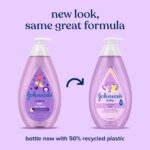 Johnson's Bedtime Baby Bath with Soothing NaturalCalm Aromas, Hypoallergenic & Tear-Free Liquid Baby Bath Formula, No Parabens, Sulfates, Dyes, or Phthalates, 27.1 fl. oz - Image 2