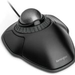 Kensington Orbit Trackball Mouse with Scroll Ring (K75327WW), Black-Grey