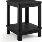Keter Deluxe Adirondack Side Table - Black