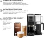 Keurig K-Café SMART Single Serve Coffee Maker with WiFi Compatibility, Latte and Cappuccino Machine with Built-In Frother, 6 Brew Sizes, Black - Image 2