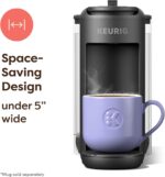 Keurig K-Mini Mate Plus Single-Serve K-Cup Pod Coffee Maker, Compact, 3 Cup Sizes, Brew Over Ice and Strong Button Features, 50 oz Removable Reservoir, Matte Black - Image 2