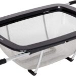 KitchenAid Expandable Stainless Steel Colander, Black