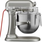 KitchenAid KSMC895CU 8-Quart Commercial Countertop Mixer with Bowl Guard, 10-Speed, Gear-Driven, Contour Silver