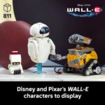 LEGO Disney & Pixar Wall-E & EVE Building Set for Adults, Ages 18+ - Home Office, Book Shelf, or Room Decor for Disney Fans - Gift Ideas for Men & Women - 43279 - Image 2