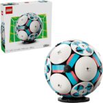 LEGO Editions Soccer Ball - Building Toy for Kids - Collectible Sports Decor for Boys & Girls, Ages 10+ - Includes Micro Stadium - Gift for Birthdays - 43019