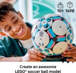 LEGO Editions Soccer Ball - Building Toy for Kids - Collectible Sports Decor for Boys & Girls, Ages 10+ - Includes Micro Stadium - Gift for Birthdays - 43019 - Image 2