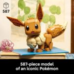 LEGO Pokémon Eevee - Collectible Building Set for Adults, Ages 18+ - Posable Pokémon Figure for Display - Desk, Bookshelf or Home Office Decor - Gift for Men & Women - 72151 - Image 2