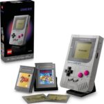 LEGO Super Mario Game Boy - Retro Building Sets for Adults, Ages 18+ - Gifts for Birthdays - Collectible Model with Game Paks and Display Stand - 72046