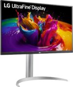 LG 27UP850K-W 27-inch Ultrafine 4K UHD IPS Monitor, White | 60Hz, DisplayHDR 400, USB Type-C 90W PD, Tilt/Height/Pivot Adjustable Stand, Built-in Speaker - Image 2