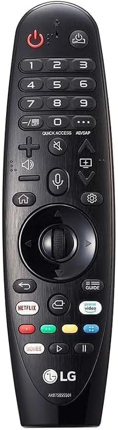 LG-Remote-Magic-Remote-Control-Compatible-with-Many-Models-Netflix.jpg LG Remote Magic Remote Control, Compatible with Many Models, Netflix and Prime Video Hot Keys, Google/Alexa - Image 1