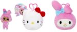 LOL Surprise Loves Hello Kitty and Friends Reversible Plush - Blind Plush with Matching Tot, Sanrio Characters, On-The-Go Play, 5 Surprises, 6 Adorable Styles!