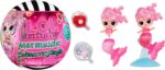 LOL Surprise Mermaids Makeover Magic Tots with DIY Wearable Lip Gloss Makeup for You and Your Doll, Fun Water Play, Gift for Kids Ages 4+ - Image 2
