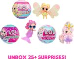 LOL Surprise Tots Just Add Water 3-Pack with 3 Make-Your-Own Fantasy Dolls and 25+ Surprises to UNbox Including Mermaid, Fairy, and Unicorn Dolls and Magical Crafts – Great Gift for Kids Ages 4+ - Image 2