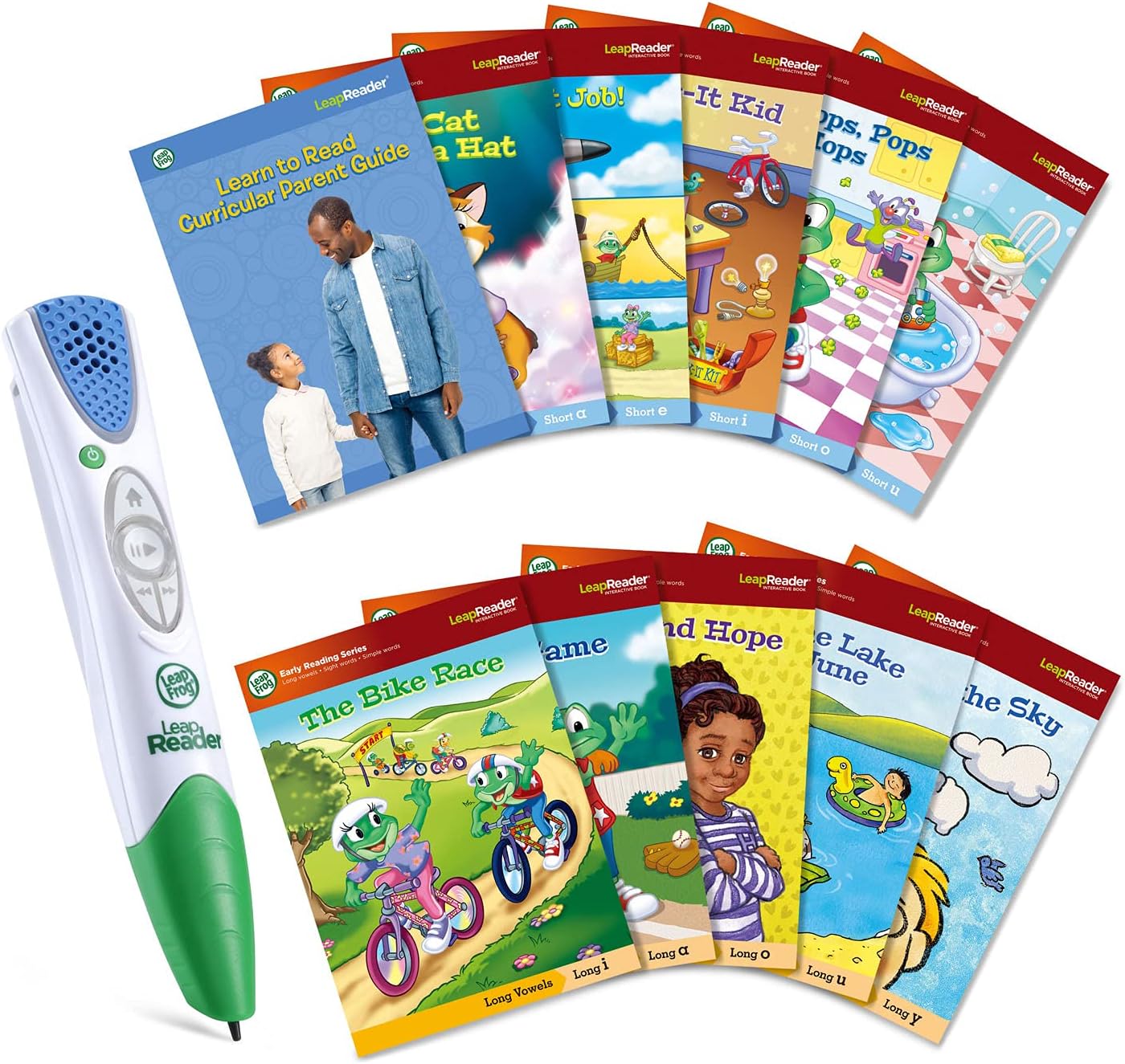 LeapFrog-LeapReader-System-Learn-to-Read-10-Book-Bundle.jpg LeapFrog LeapReader System Learn to Read 10 Book Bundle - Image 1