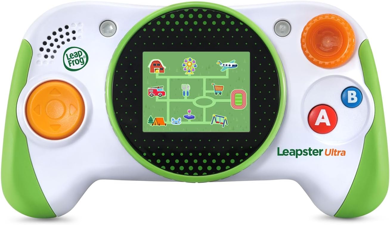 LeapFrog-Leapster-Ultra-Handheld-Learning-Game-Console-for-Kids-Age.jpg LeapFrog Leapster Ultra Handheld Learning Game Console for Kids Age 4+ - Image 1