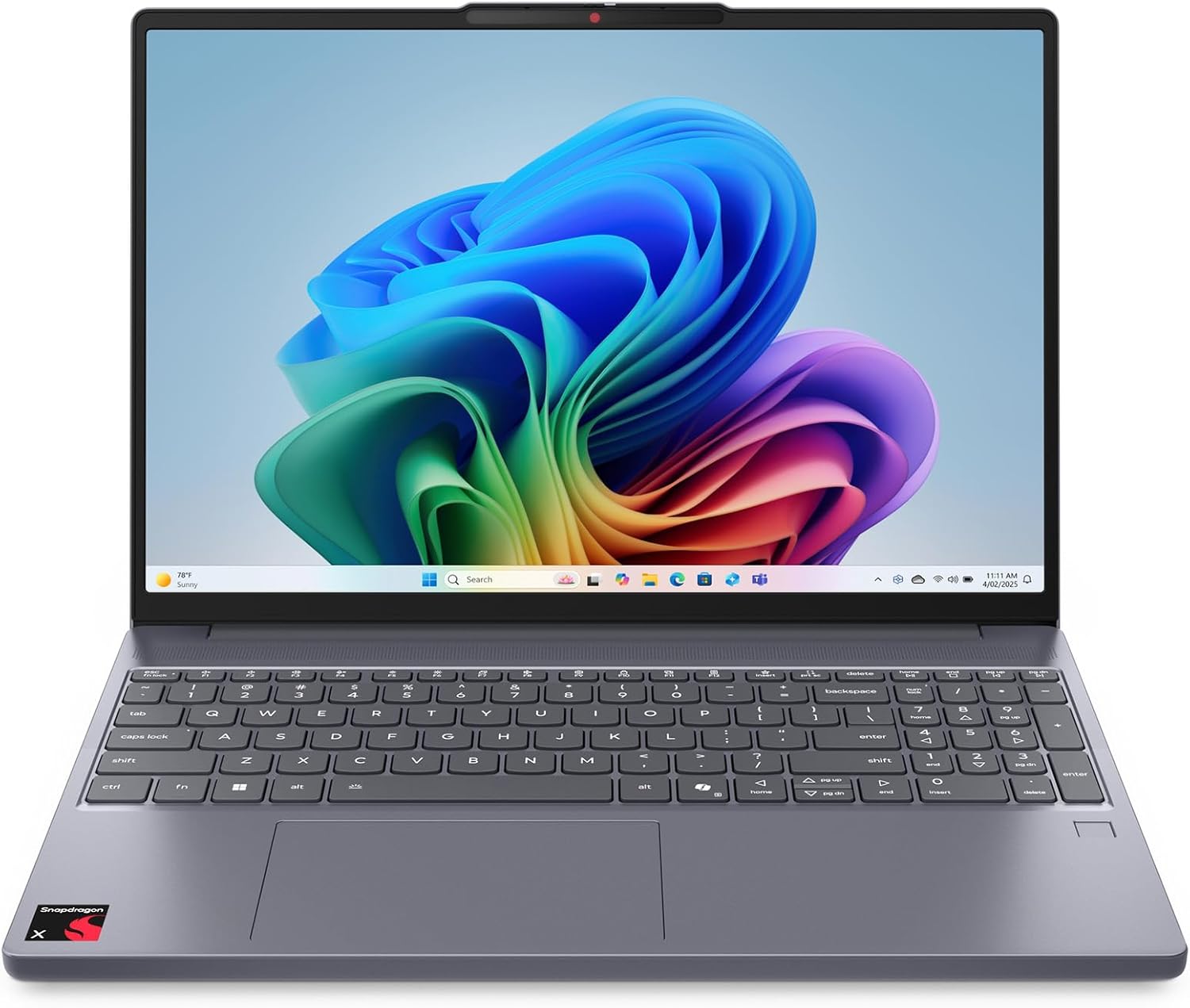 Lenovo-IdeaPad-Slim-3X-2025-Everyday-AI-Laptop.jpg Lenovo IdeaPad Slim 3X - 2025 - Everyday AI Laptop - Copilot+ PC - 15.3" WUXGA Display - 16 GB Memory - 512 GB Storage - Snapdragon® X - Luna Grey - Image 1
