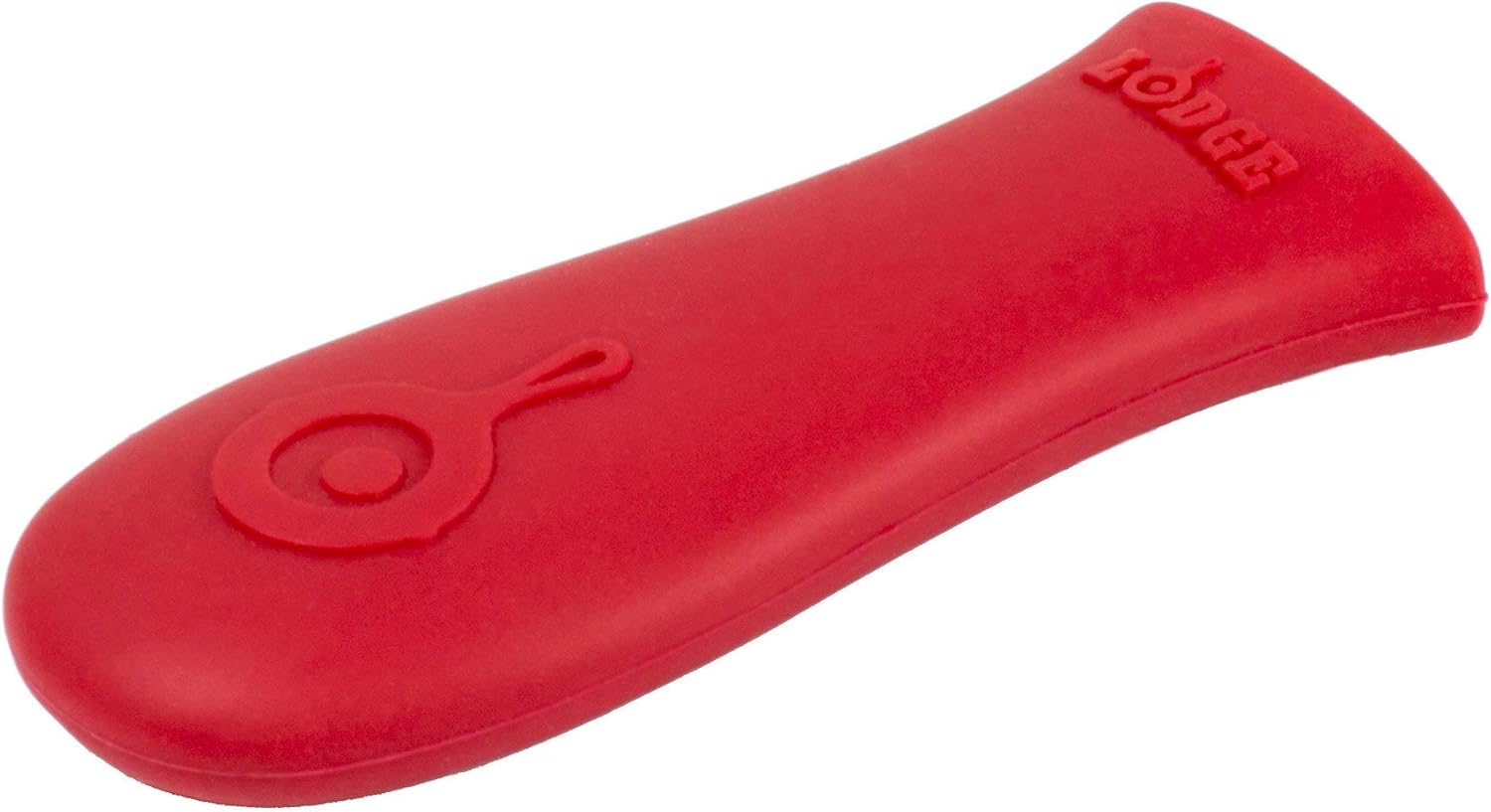 Lodge-Silicone-Hot-Handle-Holder-Heat-Resistant-Cast-Iron-Skillet.jpg Lodge Silicone Hot Handle Holder - Heat-Resistant Cast Iron Skillet Handle Cover for Pans 9 Inches & Larger - Dishwasher-Friendly Silicone Hot Grip Sleeve - Reusable Skillet Accessory - Red - Image 1