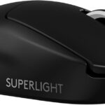 Logitech G PRO X Superlight 2 Wireless Gaming Mouse, 60g Pro-Grade with 5 Programmable Buttons, 44k DPI Sensor, 8kHz Report Rate, USB-C Charging for PC/Mac - Black