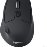 Logitech M720 Triathlon Multi-Device Wireless Mouse, Bluetooth, USB Unifying Receiver, 1000 DPI, 6 Programmable Buttons, 2-Year Battery, Compatible with Laptop, PC, Mac, iPadOS - Black