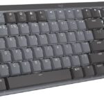 Logitech MX Mechanical Wireless Illuminated Performance Keyboard, Tactile Quiet Switches, Backlit Keys, Bluetooth, USB-C, macOS, Windows, Linux, iOS, Android, Metal, ‎Graphite