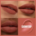 MAYBELLINE Super Stay Teddy Lip Tint, Long Lasting Matte Lipstick For Up To 12HR Wear, Skinnydip, 1 Count - Image 2