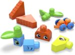 MEGA BLOKS Bigger Building Bag Building Set with 150 Big and Colorful Building Blocks, and 1 Storage Bag, Toy Gift Set for Ages 1 and up - Image 2