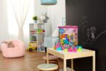 MEGA BLOKS First Builders Toddler Blocks Toys Set, Big Building Bag Collection with 80 Pieces and Storage, Pink, Ages 1+ Years - Image 2
