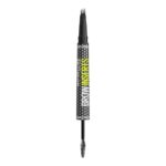 Maybelline Brow Inserts Eyebrow Pen, Micro Needle Shaped 2-In-1 Dual-Ended Brow Makeup Pen and Gel, Water-Resistant, Smudge Proof for Up to 36-HR Wear, Ash Brown
