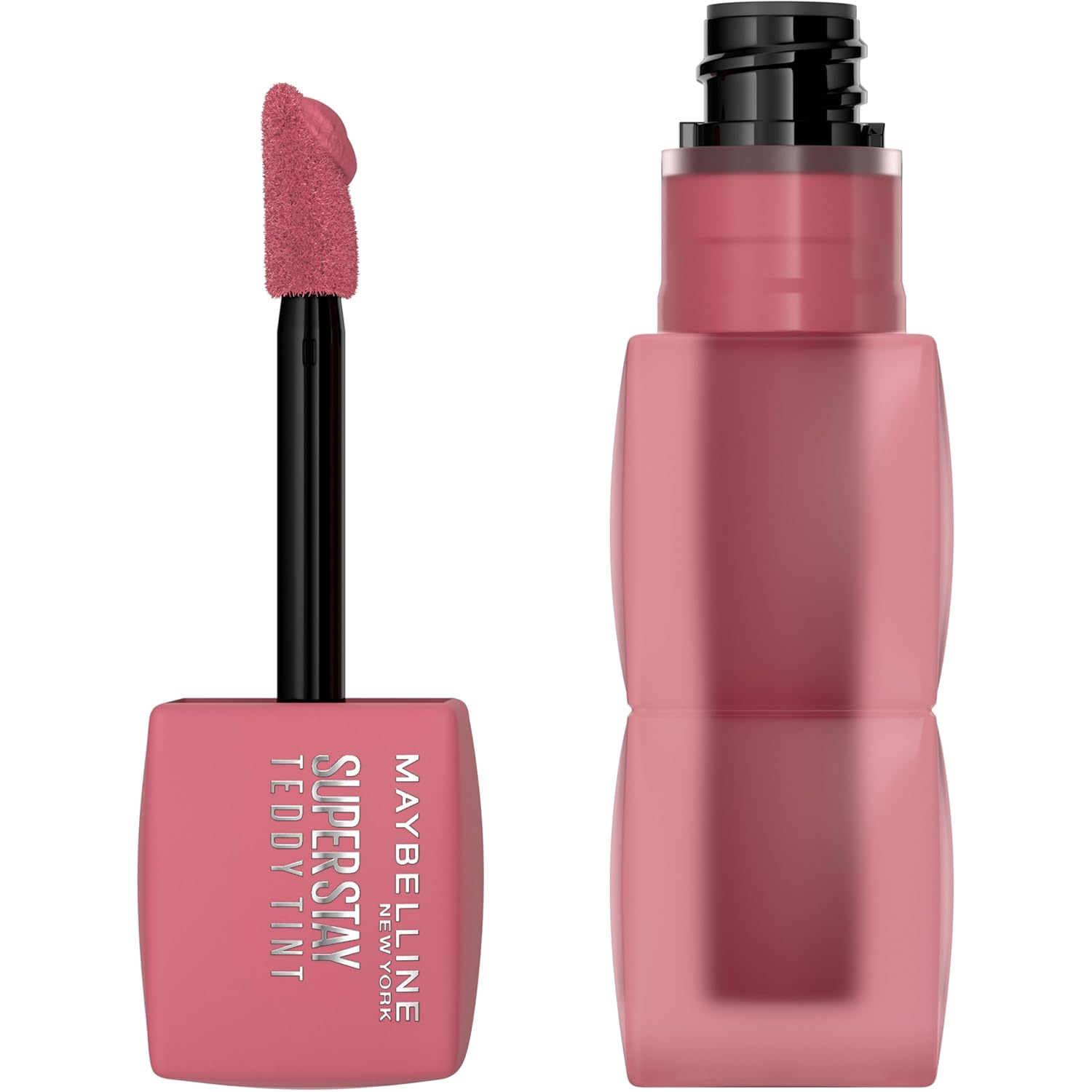 Maybelline-Super-Stay-Teddy-Lip-Tint-Long-Lasting-Matte-Lipstick.jpg Maybelline Super Stay Teddy Lip Tint, Long Lasting Matte Lipstick For Up To 12HR Wear, Kneehigh, 1 Count - Image 1
