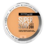 Maybelline Super Stay Up to 24HR Hybrid Powder-Foundation, Medium-to-Full Coverage Makeup, Matte Finish, 310, 1 Count