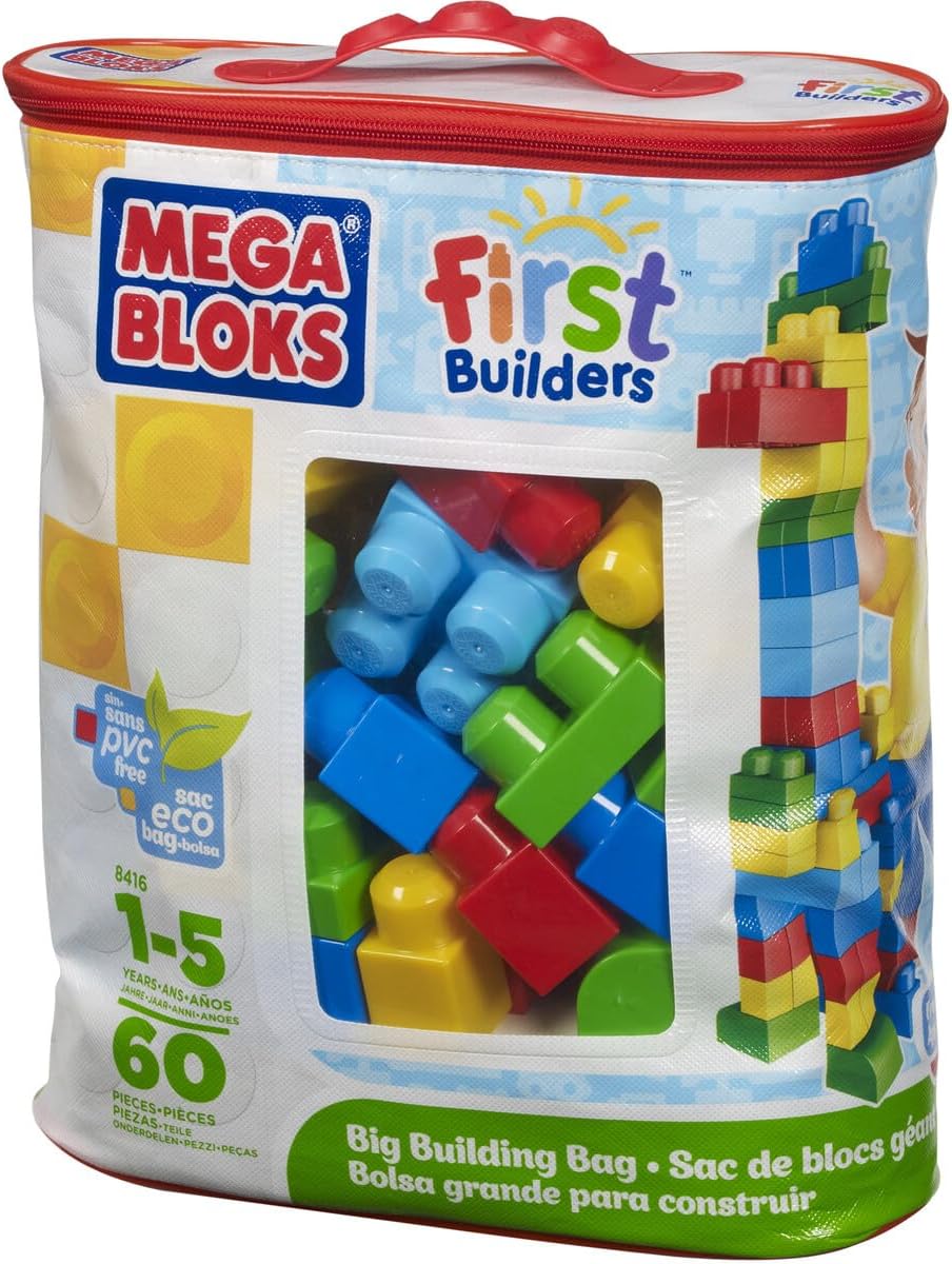 Mega-Bloks-First-Builders-Big-Building-Bag.jpg Mega Bloks First Builders Big Building Bag - Image 1