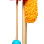 Melissa & Doug Dust Sweep Mop, 6-Pc. Toddler Cleaning Set with Kids Broom & Accessories, Preschool Learning Activities & Kids Toys for Girls & Boys 3+
