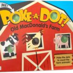 Melissa & Doug Poke-a-Dot! Old MacDonald’s Farm, Interactive Children's Board Book with Buttons to Pop, Educational Sensory Toy for Toddlers & Preschoolers Ages 3+ - FSC Certified