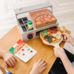 Melissa & Doug Top & Bake Wooden Pizza Counter, Kids Kitchen Playset with Play Food & Play Kitchen Accessories, Preschool Toys for Girls & Boys Ages 3+ - FSC Certified - Image 2