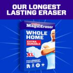 Mr. Clean Magic Eraser Sponge, All Purpose Cleaner, Long Lasting Cleaning Scrubber, Wall, Sneaker, Oven, Kitchen, Bathroom, Shower Cleaner, Cleaning Supplies, Whole Home Extra Durable XL, 8ct - Image 2