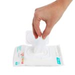 Munchkin Arm & Hammer Pacifier Wipes - Safely Cleans Breast Pump Parts and Feeding Essentials for Baby and Toddler, 2 Pack, 72 Wipes - Image 2