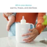 Munchkin Precision Baby Bottle Warmer for Breastmilk, Formula, Food Jars, and Sterilizing Small Parts - Compatible with All Bottle Brands, Glass, Silicone & Plastic, Digital Display, White (Plug-in) - Image 2