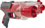 NERF Elite Disrupter Blaster - 6-Dart Rotating Drum, Slam Fire, Translucent Red (Amazon Exclusive)
