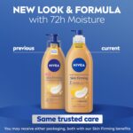 NIVEA Skin Firming Melanin Beauty Body Lotion with Q10 and Argan Oil, 16.9 Oz - Image 2
