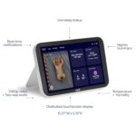 Nanit Display Screen for At-Home Viewing - 8” Touchscreen, 1080p HD Live Stream with 2-Way Audio, Night Vision & Motion Detector - Portable, Dedicated Nursery Monitor for Smart Baby Monitor - Image 2