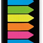 Neon Arrows Page Mates (Set of 200 Sticky Notes)