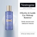 Neutrogena Gentle Oil-Free Eye Makeup Remover & Cleanser for Sensitive Eyes, Dissolves Waterproof Mascara, Non-Greasy Liquid Makeup Remover, Dermatologist & Ophthalmologist Tested, 8 fl. oz - Image 2