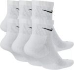 Nike Everyday Plus Dri-FIT Cushioned Ankle Athletic Training Casual Socks - 6 Pack - Image 2