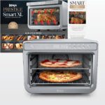 Ninja Air Fryer & Toaster Oven Combo | 10-in-1 Prestige Smart XL Countertop Oven | Bake up to 20 Cookies, Fit up to a 12lb Turkey | Pizza, Toast, Bake, Dehydrate | 1800 Watt | Stainless Steel | DT501​