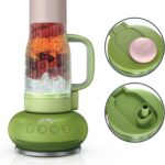 Ninja Blendboss™ | Personal Blender for Smoothies & Frozen Drinks | 26oz Travel Tumbler with LeakProof Lid, Chug Spout & Detachable Straw | Auto-iQ Technology | Watermelon Bubble Gum | DB351GN