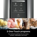 Ninja CREAMi Ice Cream Maker, 5 One-Touch Programs, Includes (2) 16oz Pints with Lids, Transform Frozen Bases to Ice Cream, Sorbets, Milkshakes, Vegan, Dairy-Free Options, NC300 White (Renewed) - Image 2